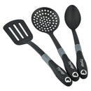 Prestige Essentials Granite 12 Piece Non-Stick Cast Aluminium Cookware sets | Induction Compatible Pots and Pans Set | Black - PR80965