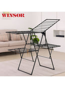 Winsor Foldable Clothes Drying Stand  26M, Black | WR80829