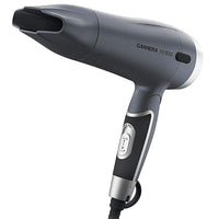 CARRERA 532 Professional Hair Dryers for Men & Women | Hairdryers - Styling Nozzle-Diffuser, Blow Dry, Hot-Cold Air, DC 1600 Watts-Grey