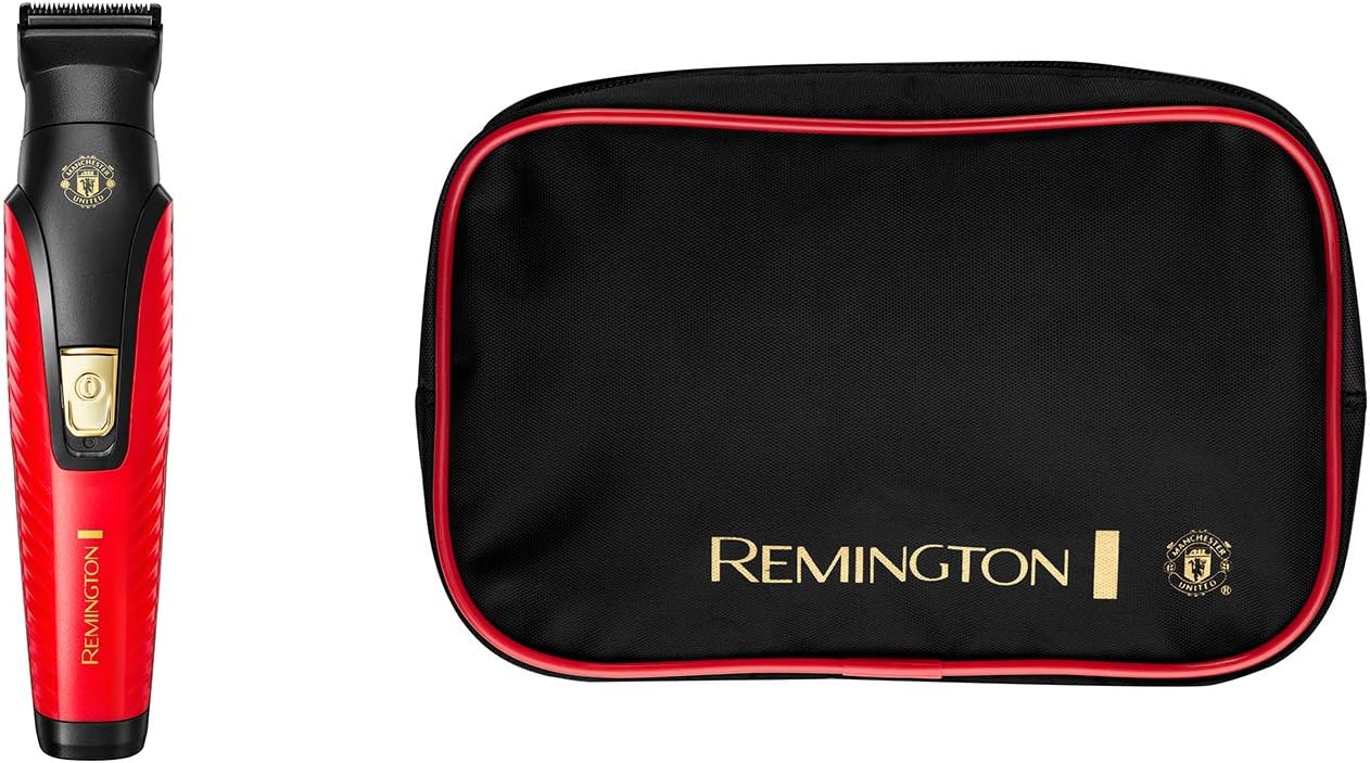 Remington Manchester United G4 Graphite Series Groomer | 9-in-1 Multi Grooming Kit for Face & Body | Cordless Use – PG4005