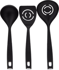 Korkmaz Cortina Plus 11 Pieces Forged Aluminum Cookware Set | Granite Coated Cookware Sets | Induction Compatible Cookware Pots and Pans Set | Black - KA2684