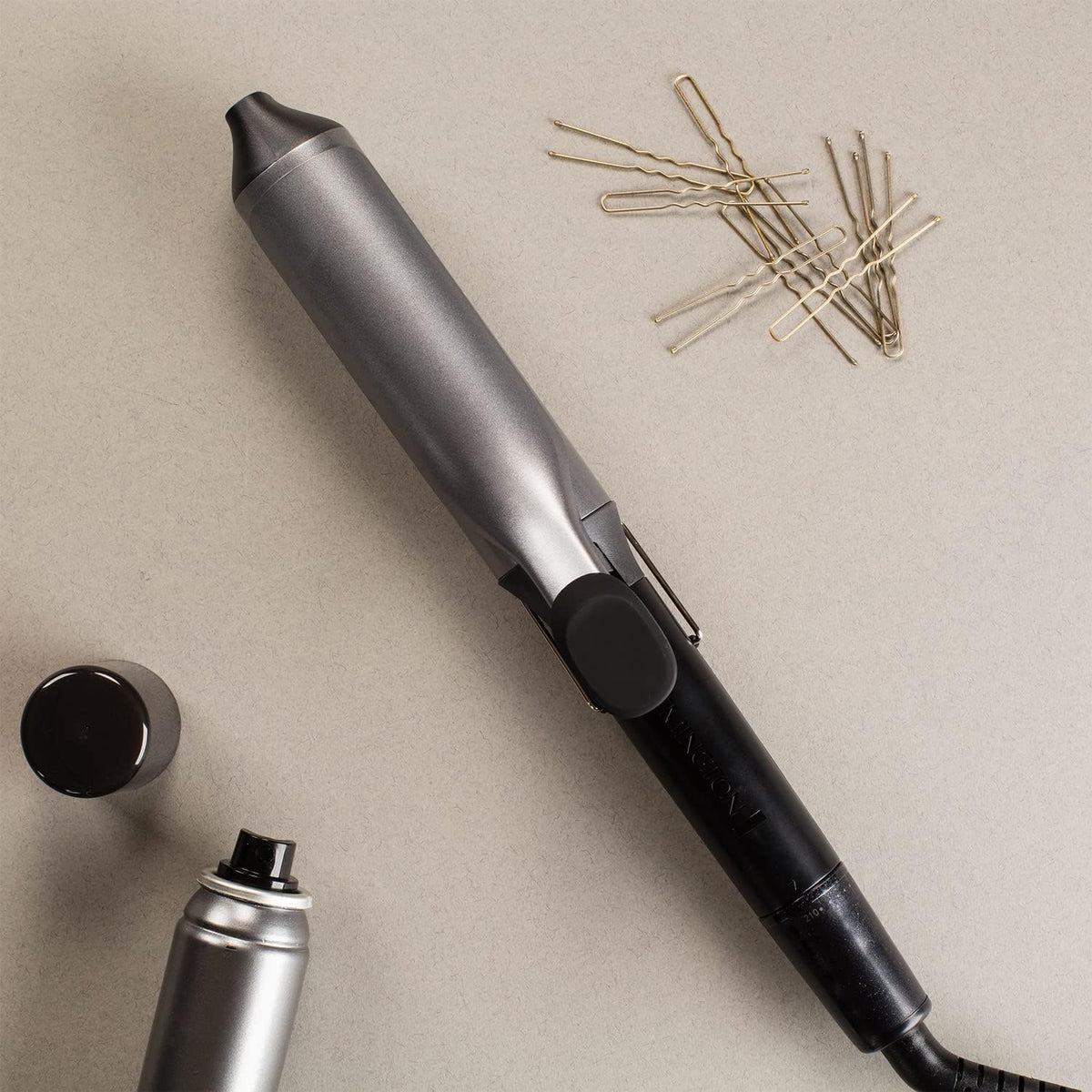 Remington 38mm Curling Tong | Extra-Large Barrel for Big, Bouncy Curls & Soft Waves | Titanium Ceramic Coating – CI5538