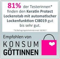 Remington Keratin Protect Auto Curler | Intelligent Curl Technology with Keratin & Almond Oil Infused Barrel for Healthy, Glossy Curls – CI8019