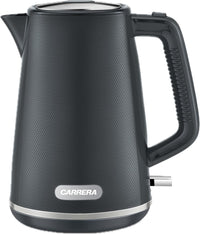 CARRERA Kettle CRR 549 – 2200W Electric Kettle with 1.7L Capacity, STRIX Controller, Boil-Dry Protection & 360° Swivel Base