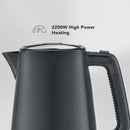 CARRERA Kettle CRR 549 – 2200W Electric Kettle with 1.7L Capacity, STRIX Controller, Boil-Dry Protection & 360° Swivel Base
