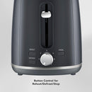 CARRERA Toaster CRR563 – 2-Slice Toaster with 7 Browning Settings, Wide Slots, Reheat & Defrost Function, and Automatic Shut-Off