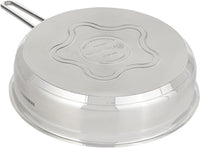 Korkmaz Alfa Plus 11 Pieces Stainless Steel Cookware Set | Induction Compatible Tri-Ply Bottom Pots and Pans Set | Silver - KA1610