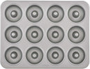 Prestige Mini Donut Pan | Non-Stick Baking Pan with 12 Cup | Donut Baking Tray | Grey - PR218616