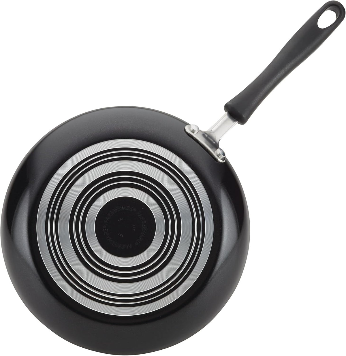 Farberware Cookstart Diamond Max Nonstick Cookware | Pots and Pans Set with Glass Lids | Non-Stick Cookware Set 15 Piece - Black
