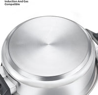 Prestige Svachh FLIP-ON Mini SS Pressure Cooker 18 cm-2 L with Glass Lid | MPF20164