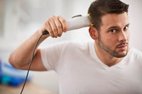 Remington Color Cut Hair Clipper | Corded Haircut Kit with 9 Color Combs for Easy Length Selection – HC5035