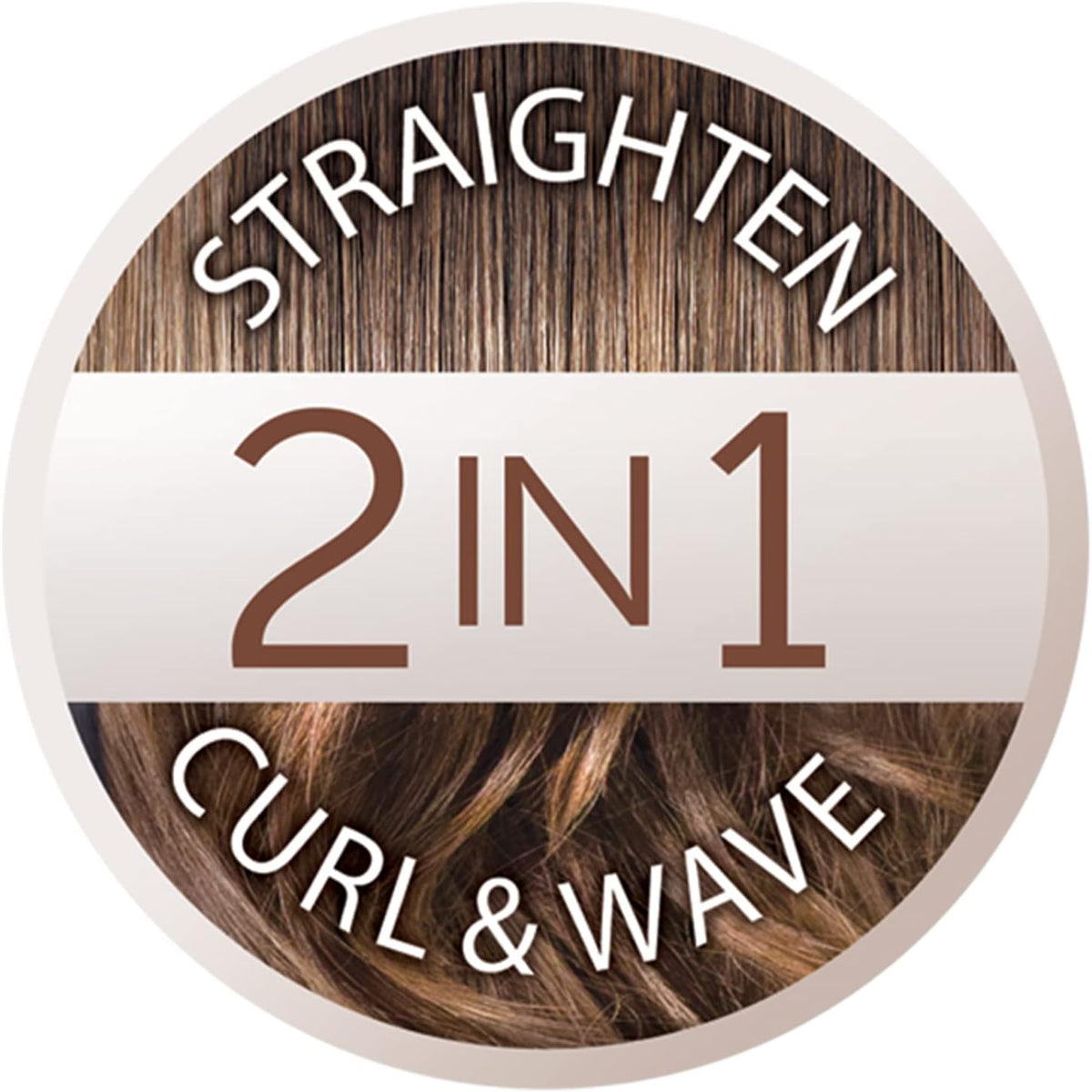 Remington Proluxe Curl & Straight Confidence Styler | Unique Twisted Design with OPTIheat Technology for Smooth or Curly Styles – S6606