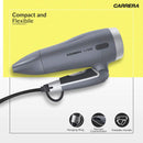 CARRERA 532 Professional Hair Dryers for Men & Women | Hairdryers - Styling Nozzle-Diffuser, Blow Dry, Hot-Cold Air, DC 1600 Watts-Grey