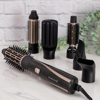 Remington Blow Dry & Style Caring Airstyler | 1200W Hot Air Styler with 3 Attachments for Smooth & Voluminous Results – REAS7700
