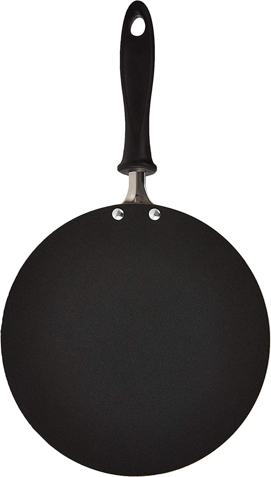 Prestige Concave Tawa 25 Cm | Curbed Tawa For Roti | PR15856 - Black