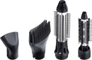 Remington 5-in-1 Hair Styler | 1200W Fast Dry Concentrator & Paddle Brush | 3 Speed Settings with Cool Air & Ionic Conditioning for Smooth Shine – AS1220
