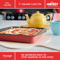 Prestige X Disney Bakeware Square Cake Tin 9" | PR48800
