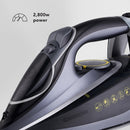 CARRERA CRR210 Steam Iron – 2800W Steam Iron with Ceramic-Coated Soleplate, Adjustable Temperature, Anti-Drip System, Auto Shut-Off, 320ml Tank, Centralized Burst & Super Steam Function