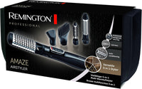 Remington 5-in-1 Hair Styler | 1200W Fast Dry Concentrator & Paddle Brush | 3 Speed Settings with Cool Air & Ionic Conditioning for Smooth Shine – AS1220