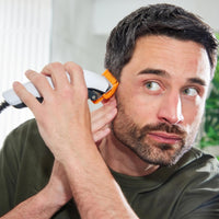 Remington Color Cut Hair Clipper | Corded Haircut Kit with 9 Color Combs for Easy Length Selection – HC5035