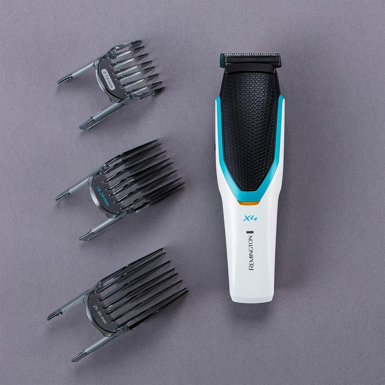 Remington Power-X X4 Hair Clipper | Adjustable Fade Lever & Comfort Glide Blades for Smooth, Precise Cutting – HC4000