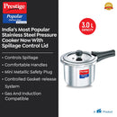 Prestige Popular Plus Svachh Aluminium Pressure Cooker 3L | MPP10171