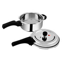 Prestige Stainless Steel Deluxe Alpha Svachh 3L Pressure Cooker | MPD20248