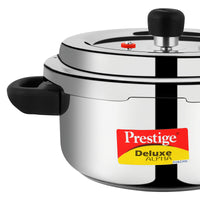 Prestige Stainless Steel Deluxe Alpha Svachh 3L Pressure Cooker | MPD20248