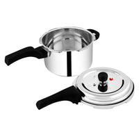 Prestige Stainless Steel Deluxe Alpha Svachh 4L Pressure Cooker | MPD20250