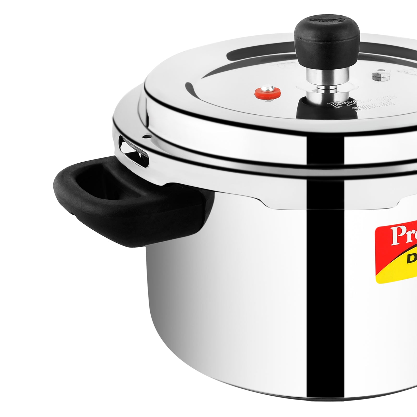 Prestige Stainless Steel Deluxe Alpha Svachh 4L Pressure Cooker | MPD20250