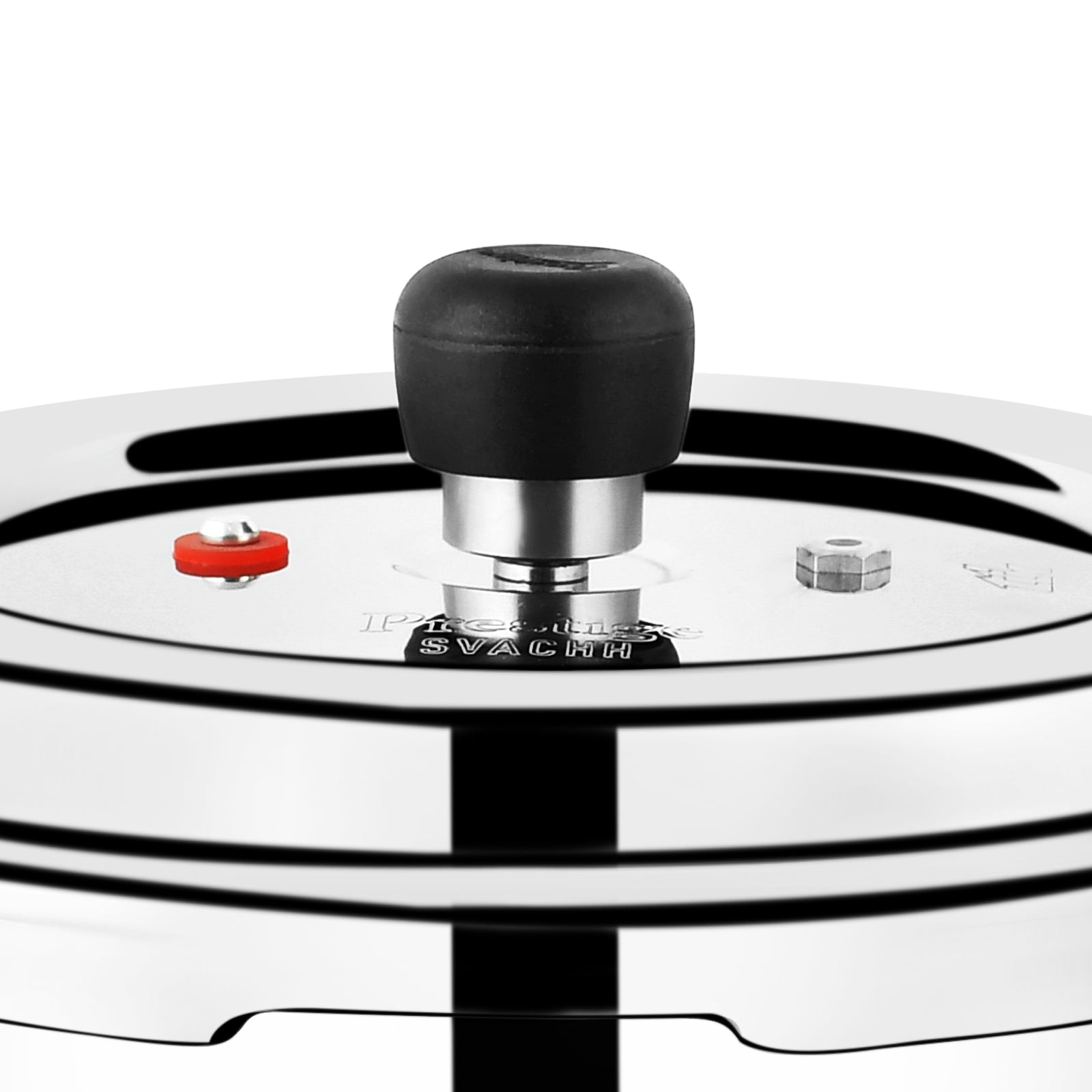Prestige Stainless Steel Deluxe Alpha Svachh 4L Pressure Cooker | MPD20250