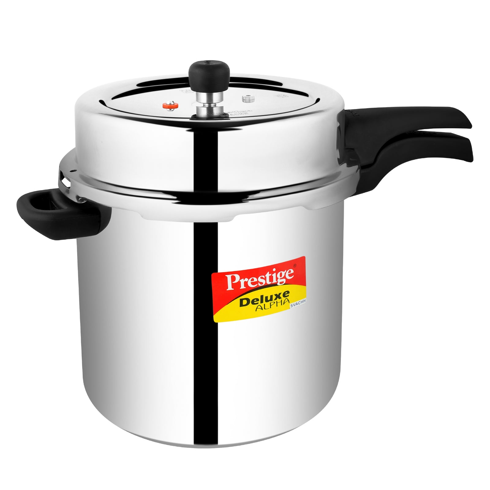 Prestige Stainless Steel Deluxe Alpha Svachh 10L Pressure Cooker | MPD20254