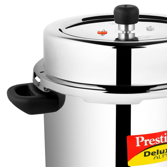 Prestige Stainless Steel Deluxe Alpha Svachh 10L Pressure Cooker | MPD20254
