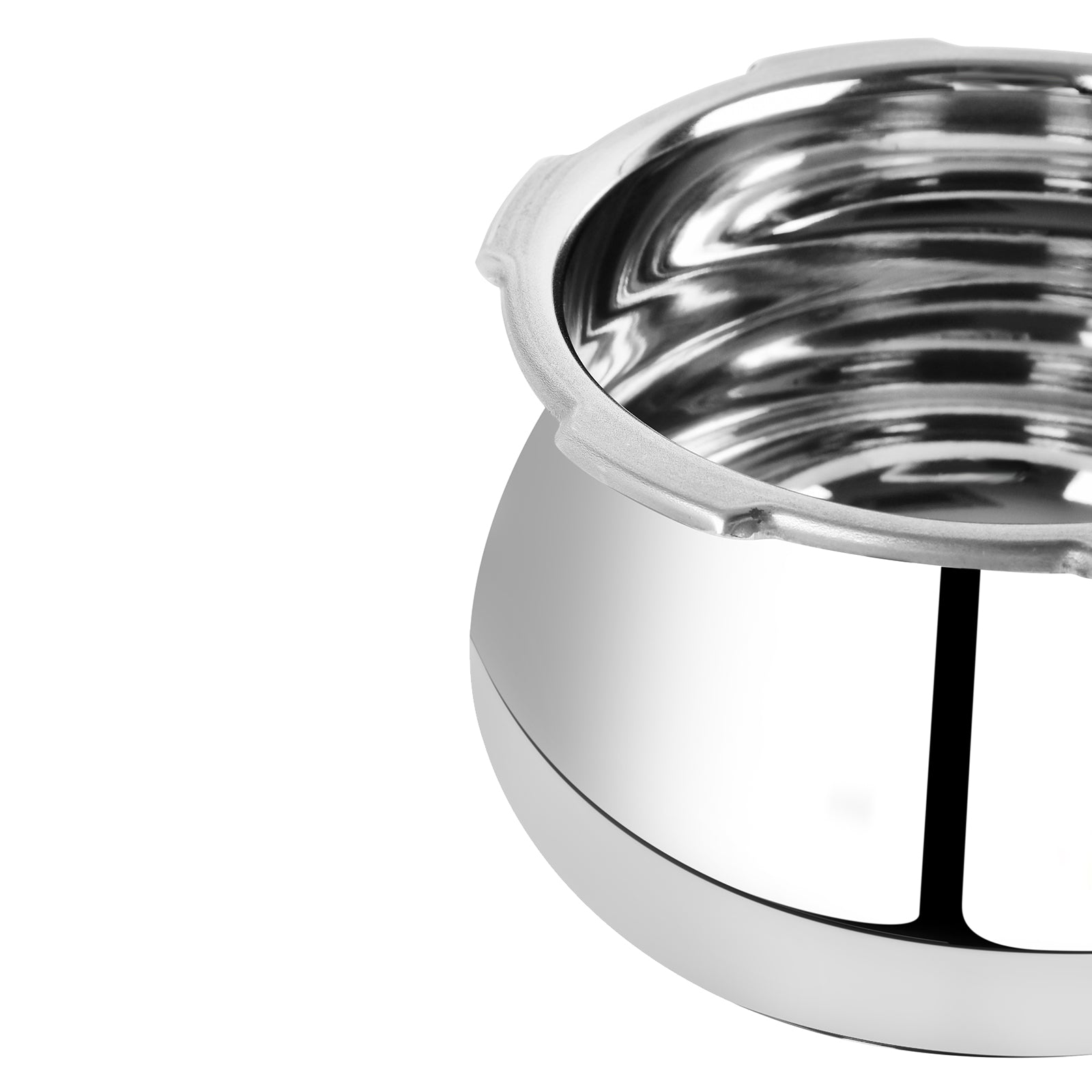 Prestige Stainless Steel Deluxe Alpha Svachh Baby Handi 2 Litre Pressure Cooker | MPD20266