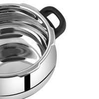 Prestige Stainless Steel Deluxe Alpha Svachh Junior Handi 4 Ltr Pressure Cooker | MPD20268
