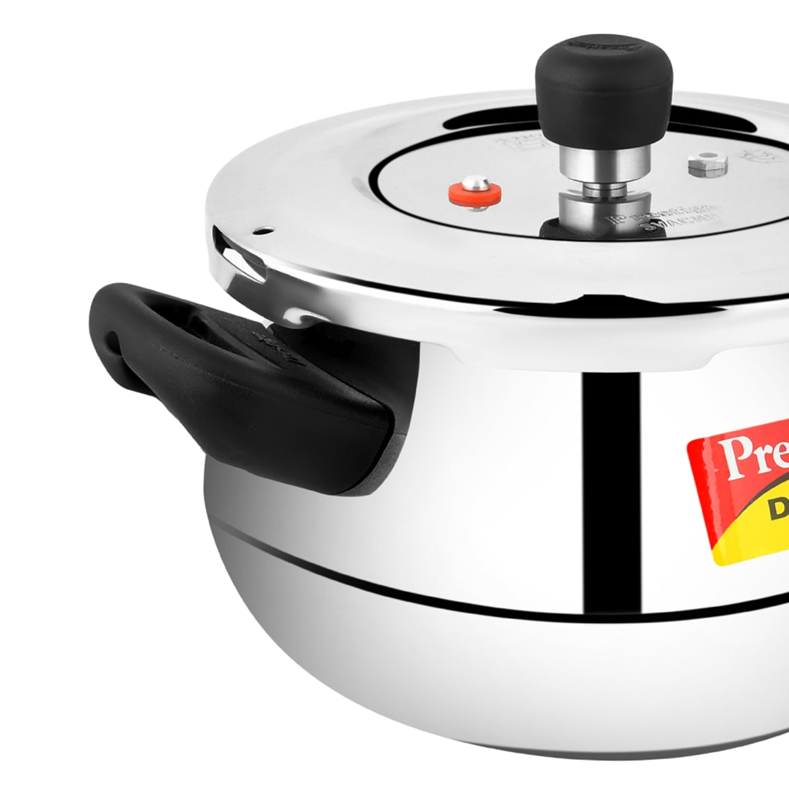 Prestige Stainless Steel Deluxe Alpha Svachh Junior Handi 4 Ltr Pressure Cooker | MPD20268