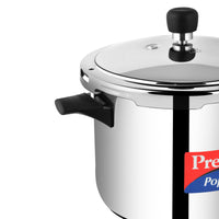 Prestige Popular 5 Ltr. Sleek & Simple Stainless Steel Pressure Cooker | MPP20652