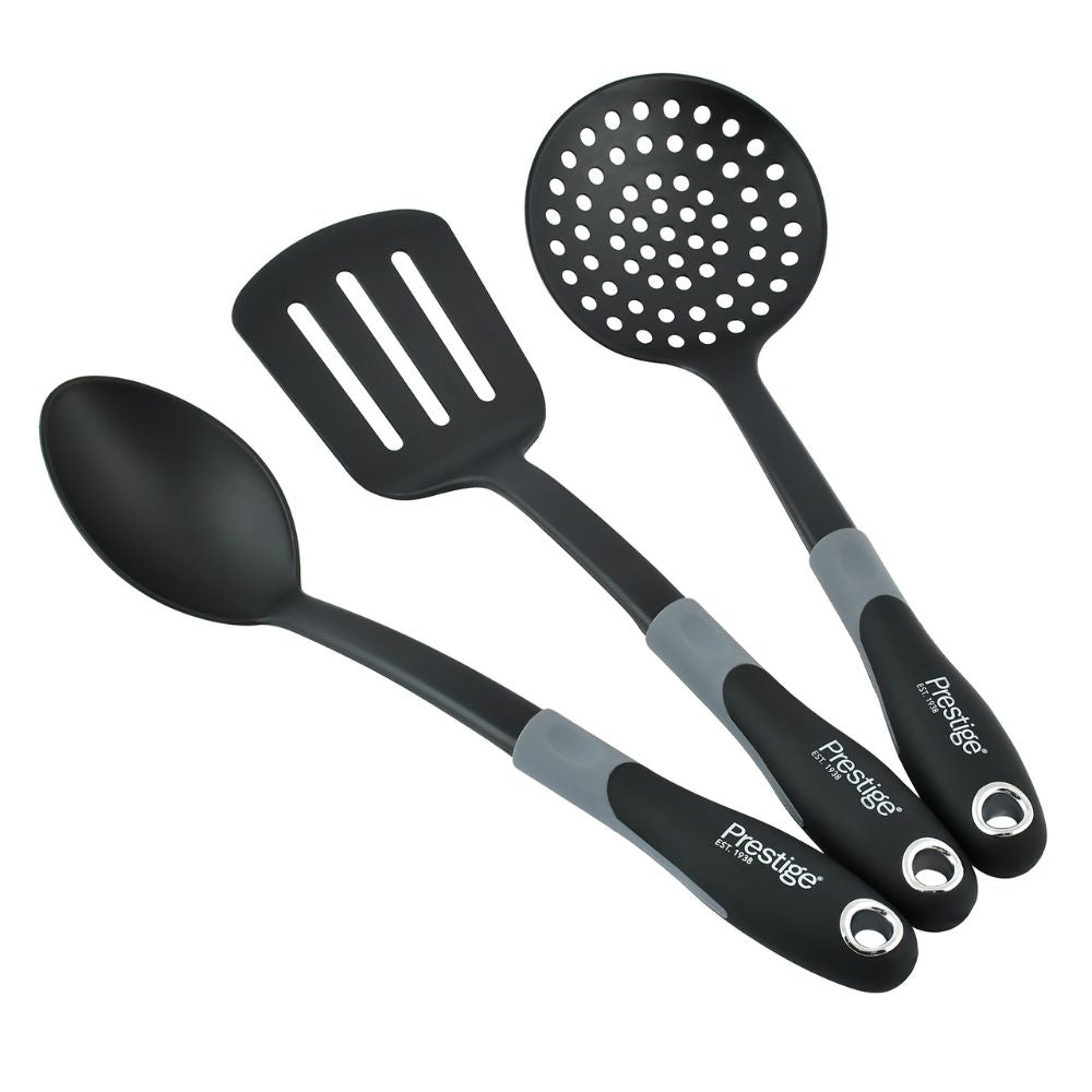 Prestige Essentials Nonstick Pots and Pans Set | Induction Cookware Set 11 Pieces | Non Stick Set Combo | Granite Cooking Set | Fry Pan Non Stick Combo Set | Green - PR80986