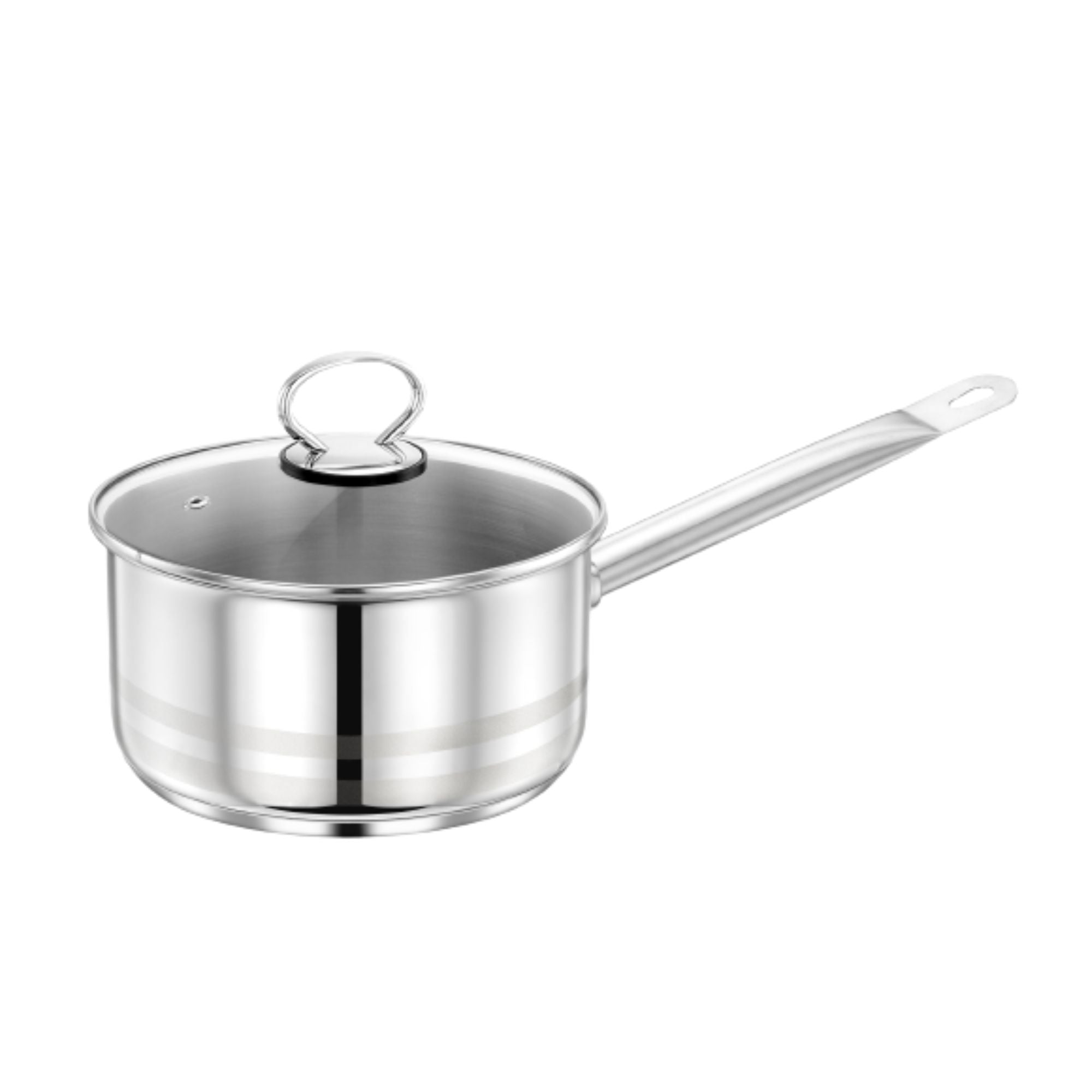 Prestige Stainless Steel Casserole With Glass Lid 26Cm / 7.3L| Induction Compatible Cooking Pot | Silver - PR81144