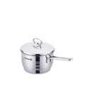 Korkmaz Astra Stainless Steel Saucepan 16x10 cm / 2.0 l. | Stainless Steel Induction Compatible Tri-Ply Bottom Saucepan | KA1892