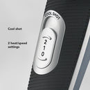 CARRERA 532 Professional Hair Dryers for Men & Women | Hairdryers - Styling Nozzle-Diffuser, Blow Dry, Hot-Cold Air, DC 1600 Watts-Grey