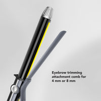 Carrera 537 Professional Curling Machine Hair Rod | Curling Iron Tong for Women | Ceramic Wand - Flexi Rod, LED & Long Plates