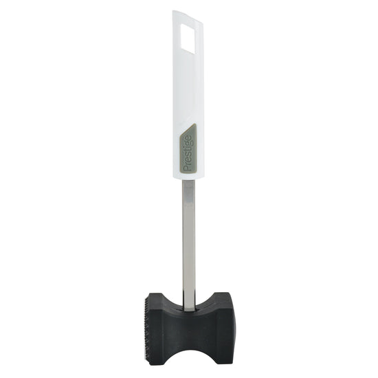 Prestige Meat Tenderizer | Meat Tenderizer Hammer with Comfortable-Grip Handle | Dual-side Mallet for Kitchen | Heavy Duty Pounder For Tenderizing Steak | Black - PR50172