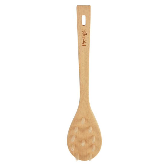 Prestige Wooden Wooden Pasta Spoon Spaghetti Fork | Noodle Spoon | Pasta Forks Spaghetti Ladle Pasta Spatula | Brown - PR51172