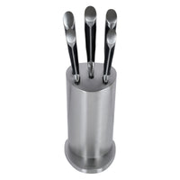 Prestige 5-Piece Knife Block Set | Stainless Steel Kitchen Knives with Storage Block | PR51375