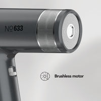 CARRERA BLDC Hair Dryer No 633-110,000 RPM Brushless Motor, 2000W Power Boost, Magnetic Styling Nozzle & Diffuser, Auto-Clean Function, Lightweight Design