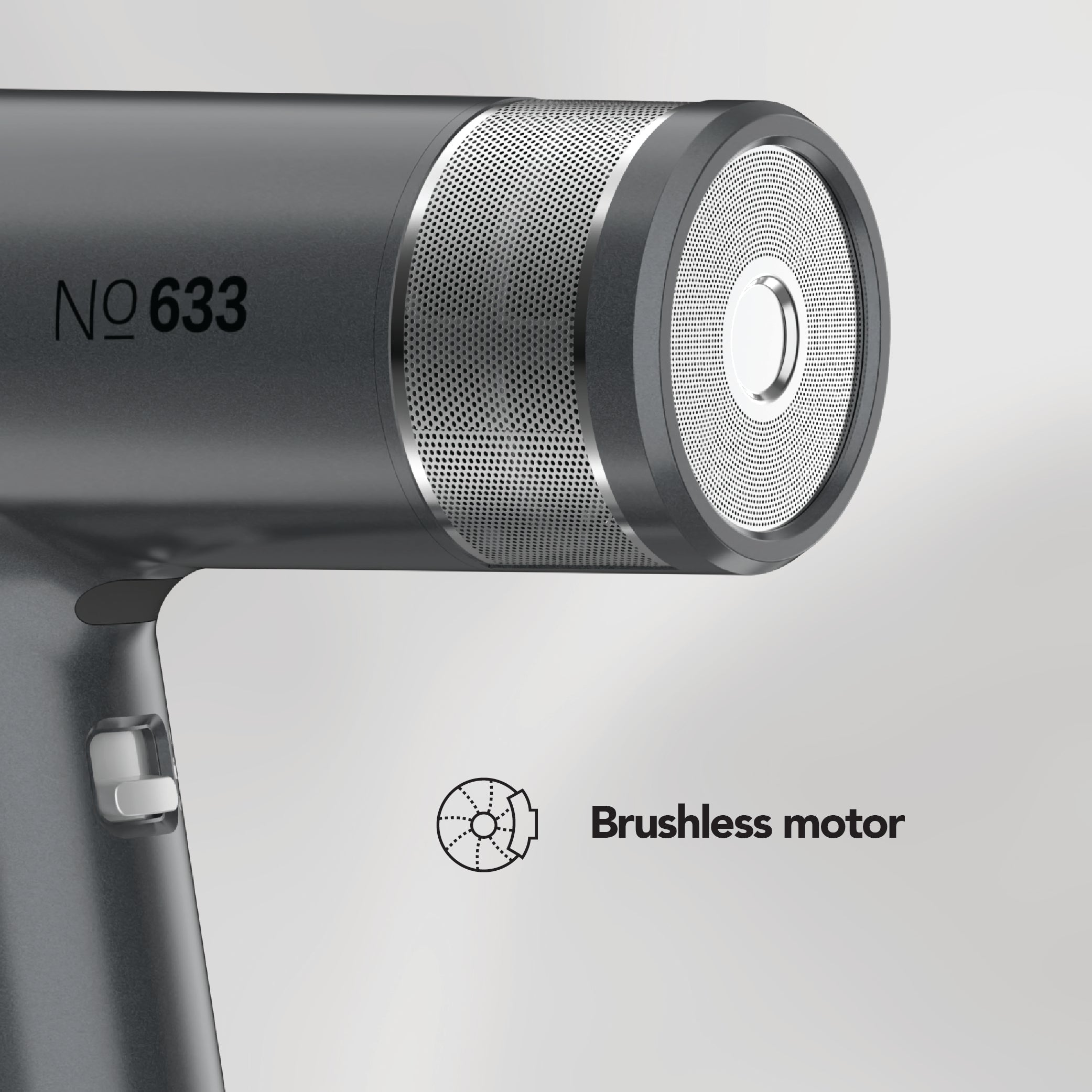 CARRERA BLDC Hair Dryer No 633-110,000 RPM Brushless Motor, 2000W Power Boost, Magnetic Styling Nozzle & Diffuser, Auto-Clean Function, Lightweight Design