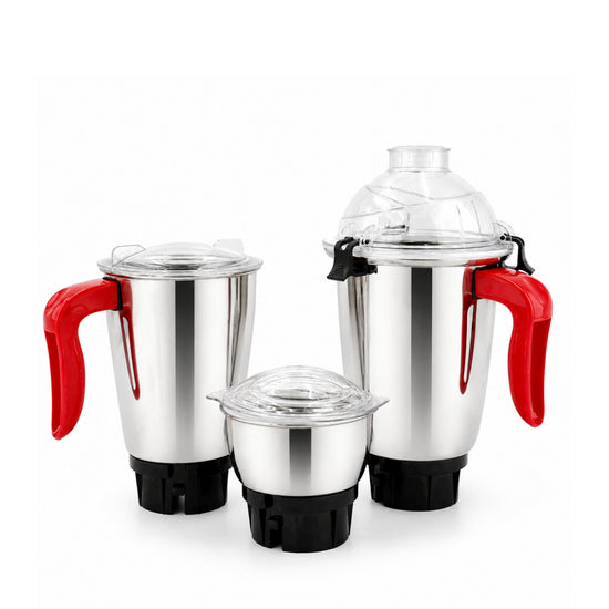 Butterfly Tulip Mixer Grinder - 600W -3 Jars- Red
