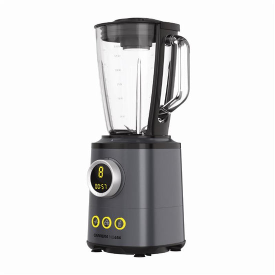 CARRERA Digital Blender № 654 – 1300W High-Speed Blender with 10 Variable Speeds, LED Display & 1.5L Glass Jar