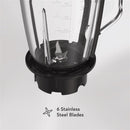 CARRERA Digital Blender № 654 – 1300W High-Speed Blender with 10 Variable Speeds, LED Display & 1.5L Glass Jar
